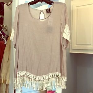 Fringe top